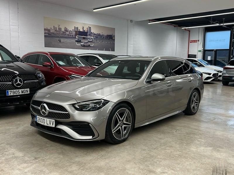 Usado Mercedes C220 200 CV (147 kW) 2022 Gris / plata Familiar