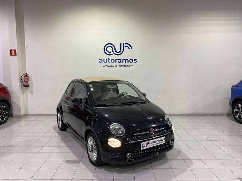 Negro Usado 2019 Fiat 500 Lounge Descapotable | 10.090 € (Buen precio) - Imagen 1/4