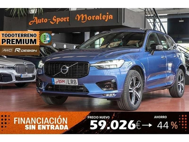 Azul Usado 2021 Volvo XC60 R-Design SUV | 29.900 € (Precio justo) - Imagen 1/4