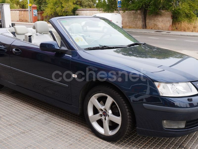 Usado Saab 9-3 Cabriolet Vector 150 CV (110 kW) 2007 Azul Descapotable