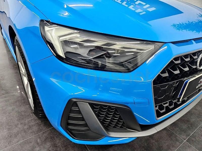 Usado Audi A1 Sportback S-Line 116 CV (85 kW) 2019 Azul Utilitario