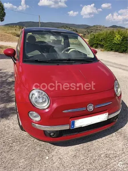 Usado Fiat 500 Lounge 69 CV (50 kW) 2012 Rojo Berlina