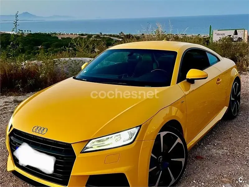 Usado Audi TTS S-Line 180 CV (132 kW) 2016 Amarillo Coupe
