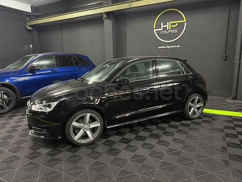 Usado Audi A1 Sportback S-Line 125 CV (91 kW) 2018 Negro Utilitario