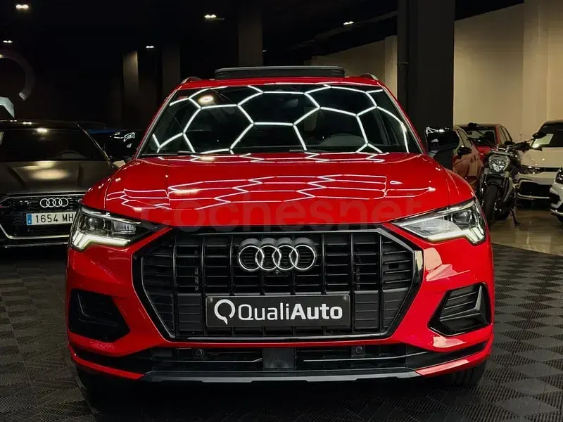 Usado Audi Q3 S-Line 150 CV (110 kW) 2021 Rojo SUV