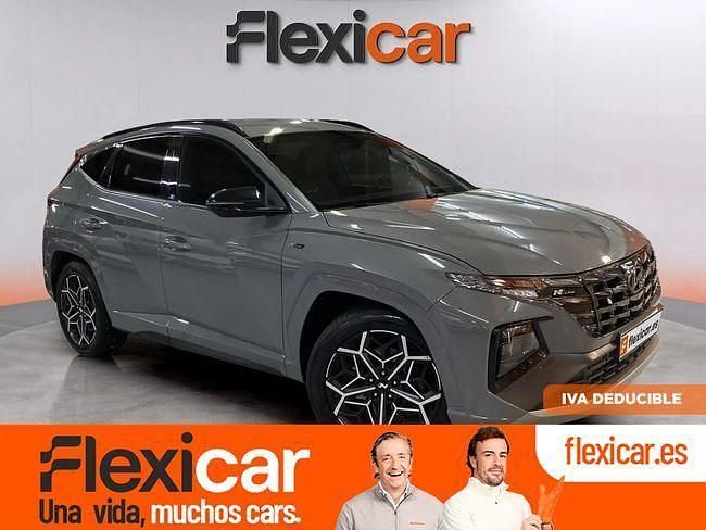 Gris Usado 2023 Hyundai Tucson N Line SUV | 22.990 € (Un poco caro) - Imagen 1/4