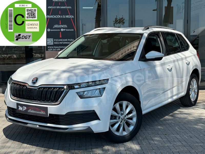 Blanco Usado 2021 Skoda Kamiq Ambition SUV | 16.990 € (Precio justo) - Imagen 1/2