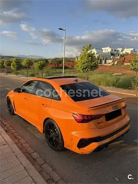 Usado Audi RS3 400 CV (294 kW) 2023 Naranja Berlina