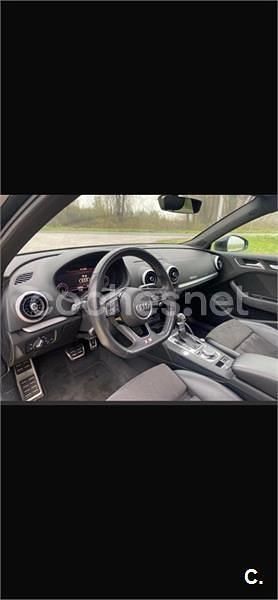 Usado Audi A3 S-Line 150 CV (110 kW) 2018 Negro Berlina