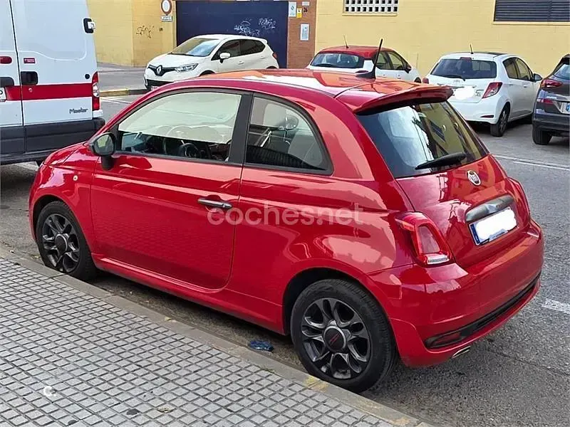 Usado Fiat 500 Sport 70 CV (51 kW) 2021 Rojo Berlina