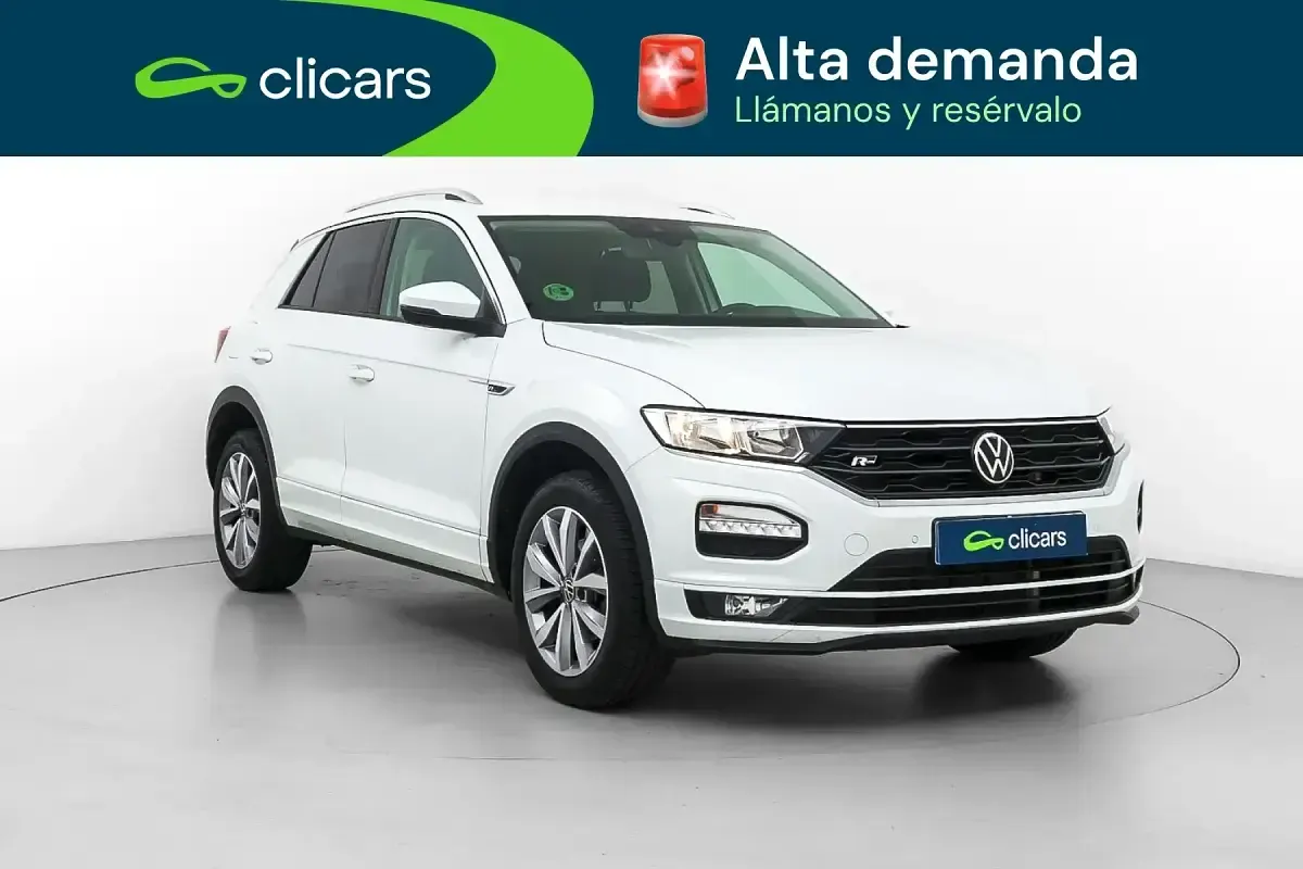 Usado VW T-Roc R-line 150 CV (110 kW) 2022 Blanco SUV