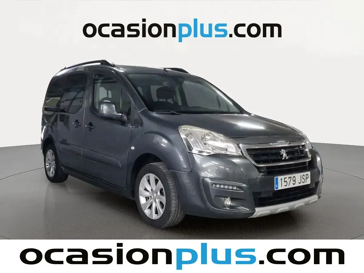 Usado Peugeot Partner Tepee Outdoor 100 CV (73 kW) 2016 Gris Monovolumen