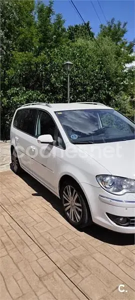 Usado VW Touran Highline 140 CV (102 kW) 2007 Blanco Monovolumen