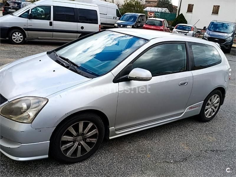 Gris / plata Usado 2005 Honda Civic Sport Berlina | 3300 € (Super precio) - Imagen 1/4
