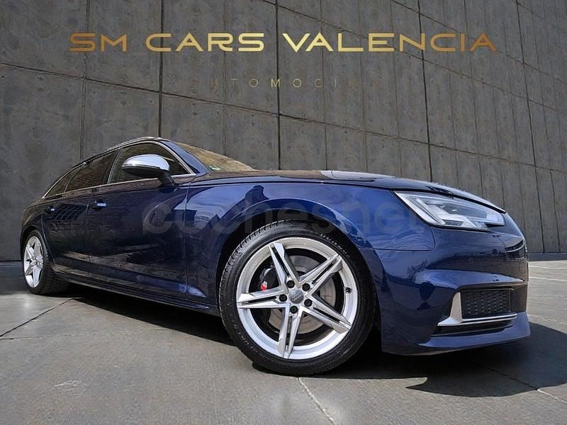 Usado Audi A4 S-Line 354 CV (260 kW) 2017 Azul Familiar