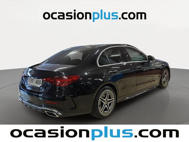 Usado Mercedes C220 200 CV (147 kW) 2022 Negro Berlina