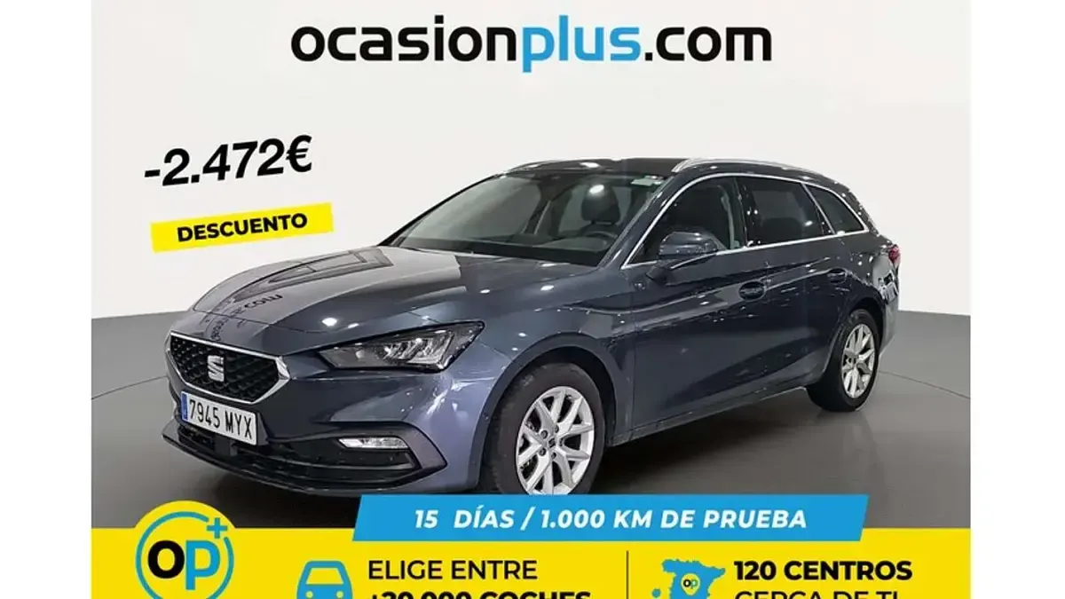 Usado Seat Leon ST Style 116 HP (85 kW) 2025 Cinzento Carrinha