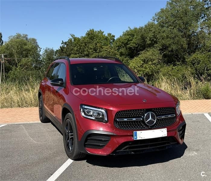 Rojo Usado 2022 Mercedes GLB200 SUV | 38.400 € (Precio justo) - Imagen 1/4