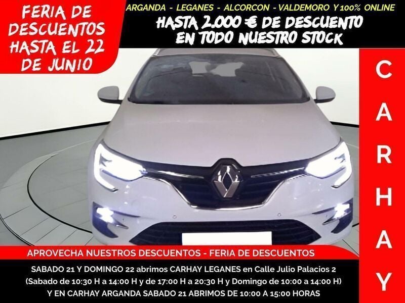 Blanco Usado 2021 Renault Mégane IV Business Familiar | 12.890 € (Buen precio) - Imagen 1/4