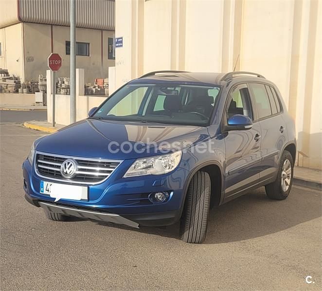 Usado VW Tiguan 170 HP (125 kW) 2008 Azul SUV