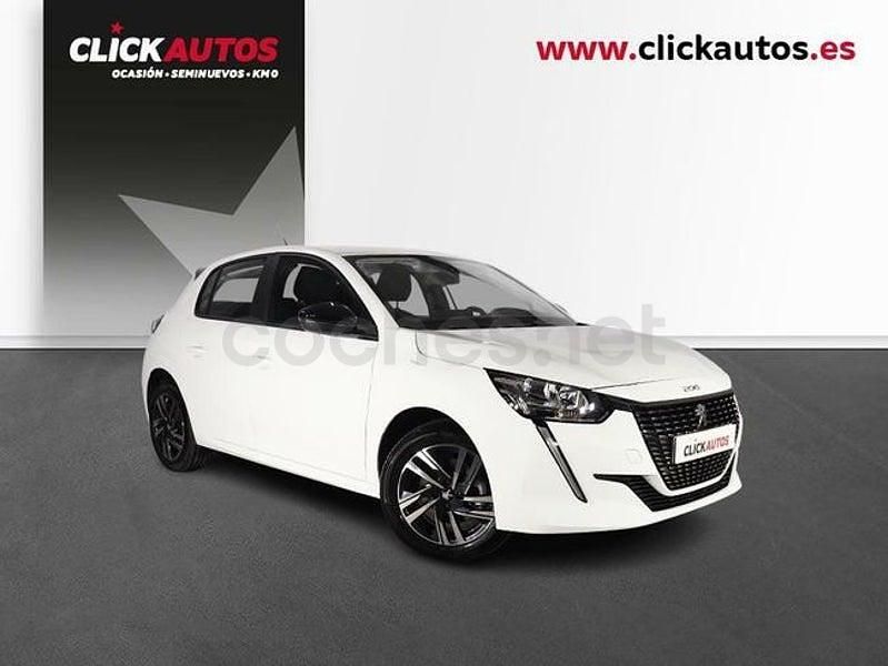 Usado Peugeot 208 Active 100 CV (73 kW) 2023 Blanco Utilitario