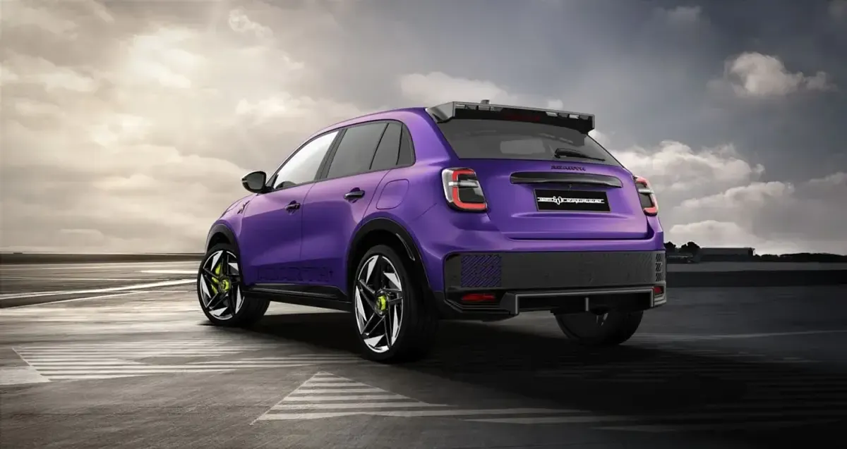 Nuevo Abarth 600e Scorpionissima 206 kW (281 CV) 2025 Violeta SUV