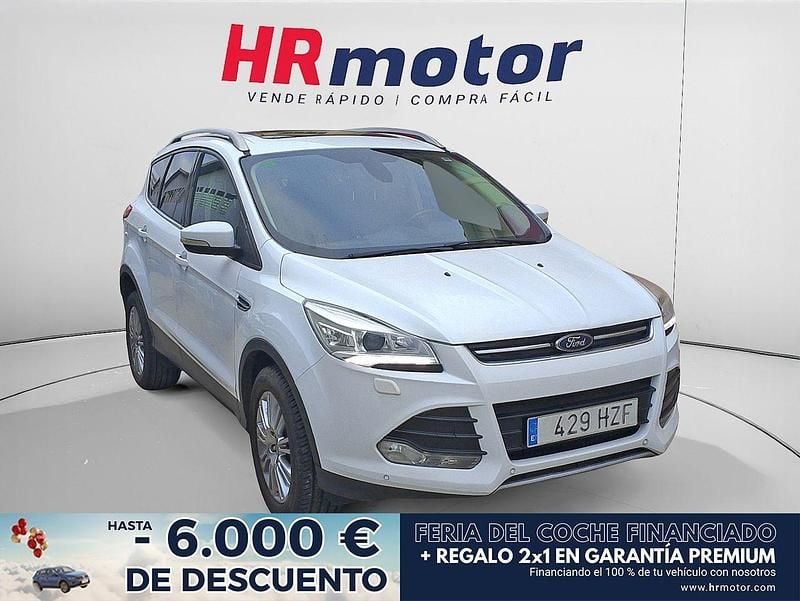 Blanco Usado 2014 Ford Kuga Titanium SUV | 10.890 € (Precio justo) - Imagen 1/4