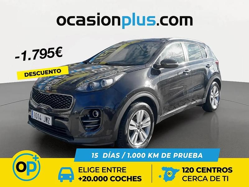 Brugt Kia Sportage 132 HK (97 kW) 2017 Sort SUV