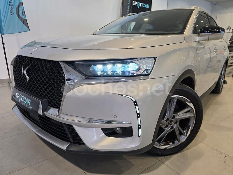 Beige Usado 2021 DS Automobiles DS7 Crossback Grand Chic SUV | 25.990 € (Un poco caro) - Imagen 1/4