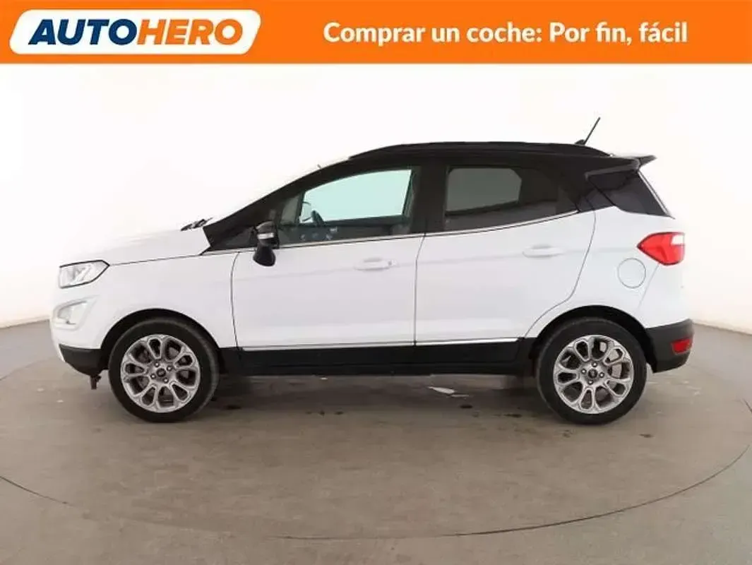 Usado Ford Ecosport Titanium 125 CV (91 kW) 2019 Blanco SUV