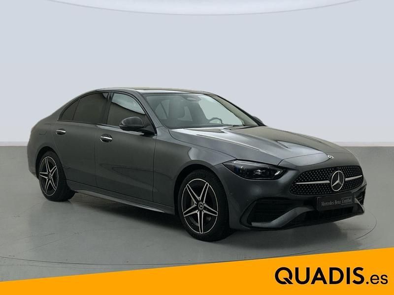 Usado Mercedes C300e AMG line 313 CV (230 kW) 2024 Gris Berlina