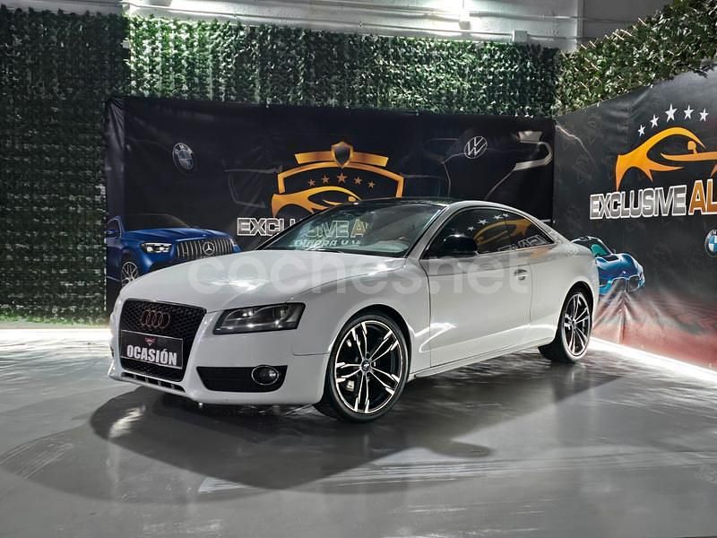 Blanco Usado 2009 Audi A5 S-Line Coupe | 8500 € (Super precio) - Imagen 1/4