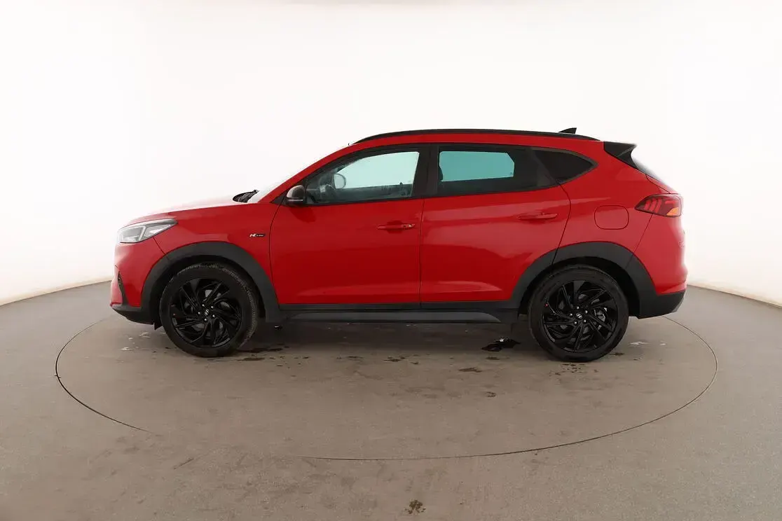 Usado Hyundai Tucson N Line 152 CV (111 kW) 2019 Rojo SUV