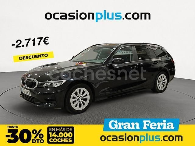 Negro Usado 2020 BMW 320e Familiar | 28.790 € (Precio justo) - Imagen 1/4