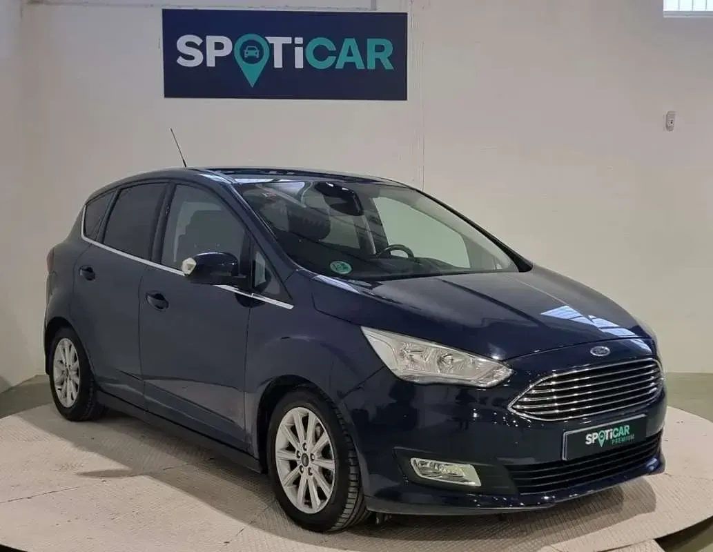 Usado Ford C-MAX Trend+ 120 CV (88 kW) 2017 Azul Monovolumen