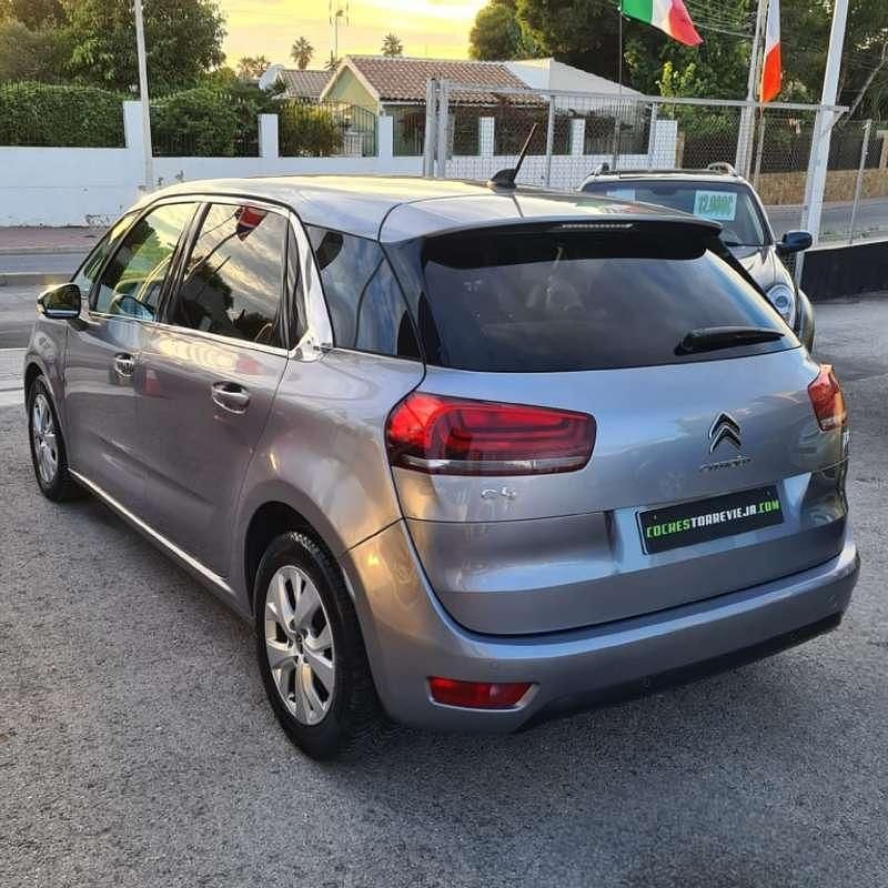 Usado Citroën C4 Picasso Live 120 CV (88 kW) 2018 Gris Monovolumen