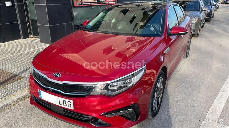 Rojo Usado 2019 Kia Optima Hybrid Berlina | 19.000 € - Imagen 1/4