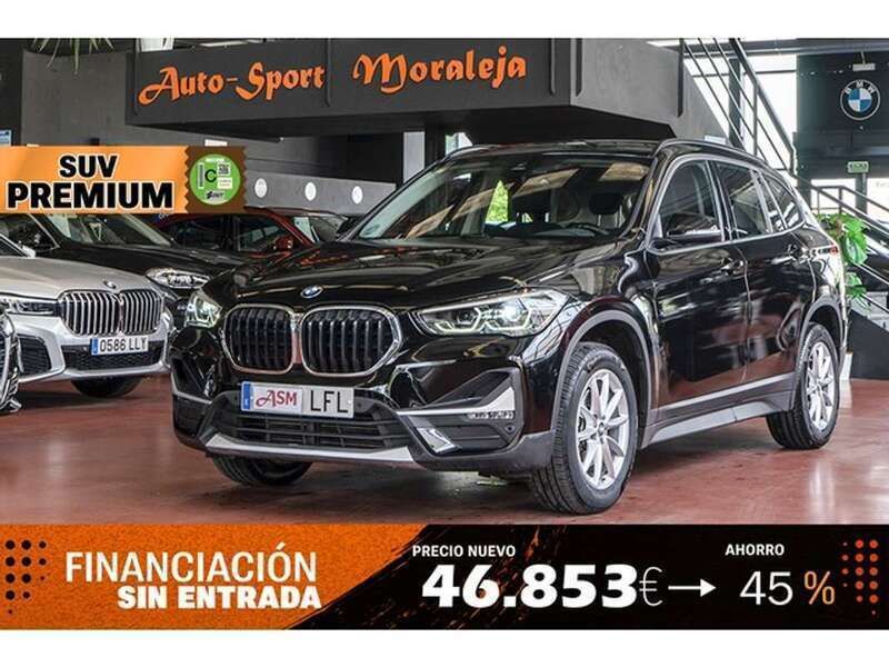 Negro Usado 2020 BMW X1 Sport Line SUV | 23.900 € (Buen precio) - Imagen 1/4