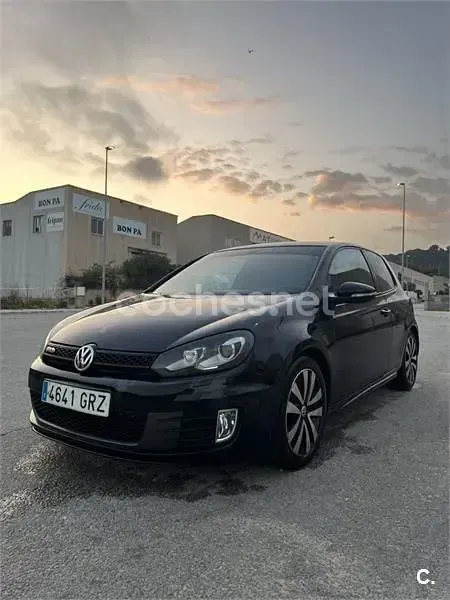Usado VW Golf VI GTD 170 CV (125 kW) 2009 Negro Utilitario