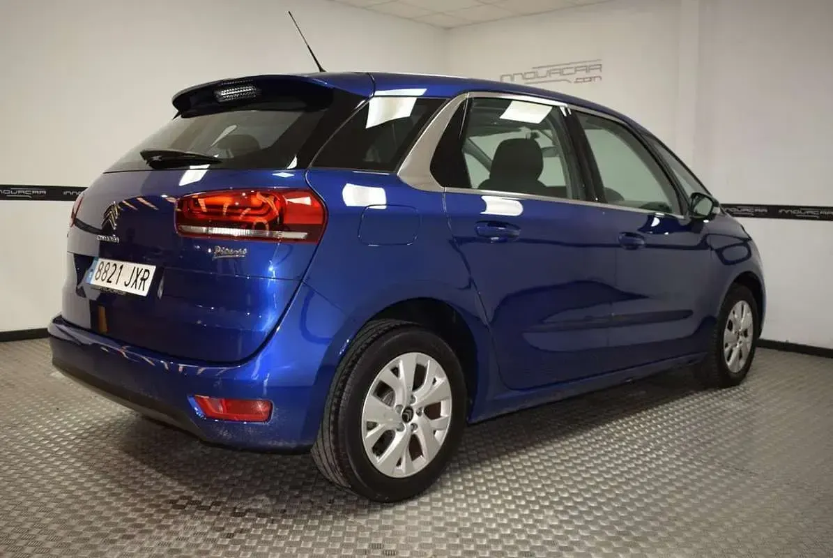Usado Citroën C4 Feel 129 CV (94 kW) 2017 Azul Monovolumen