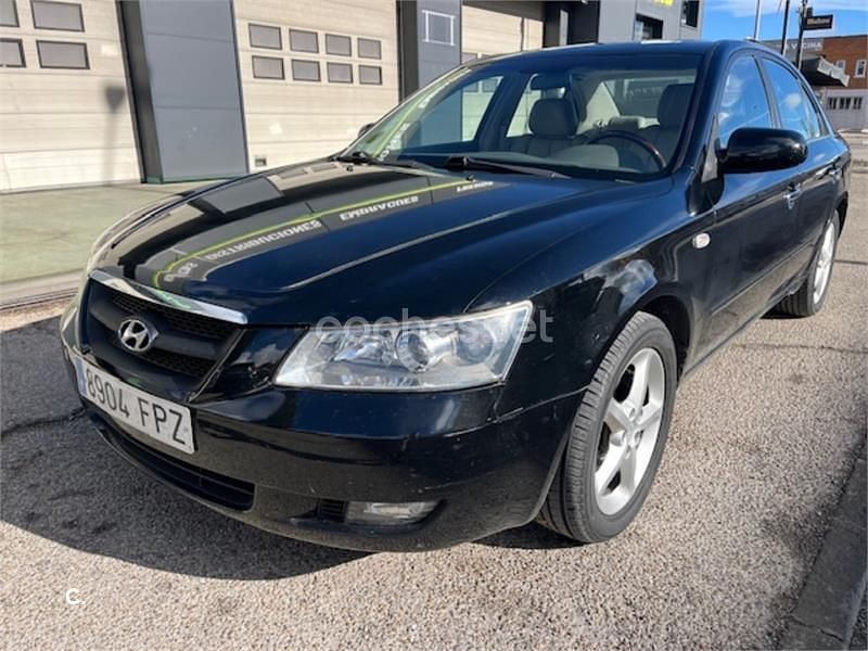 Negro Usado 2007 Hyundai Sonata Style Berlina | 5900 € (Precio justo) - Imagen 1/4