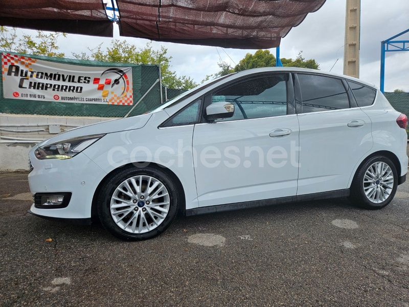 Blanco Usado 2017 Ford C-MAX Titanium Monovolumen | 14.595 € (Caro) - Imagen 1/4