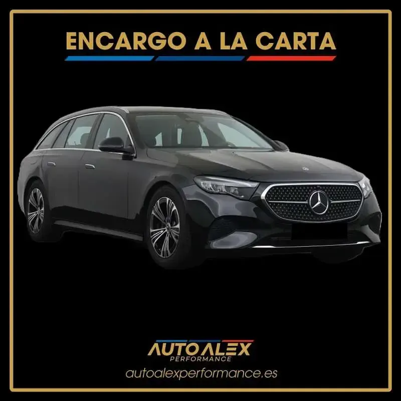Usado Mercedes E220 197 CV (144 kW) 2024 Negro Familiar
