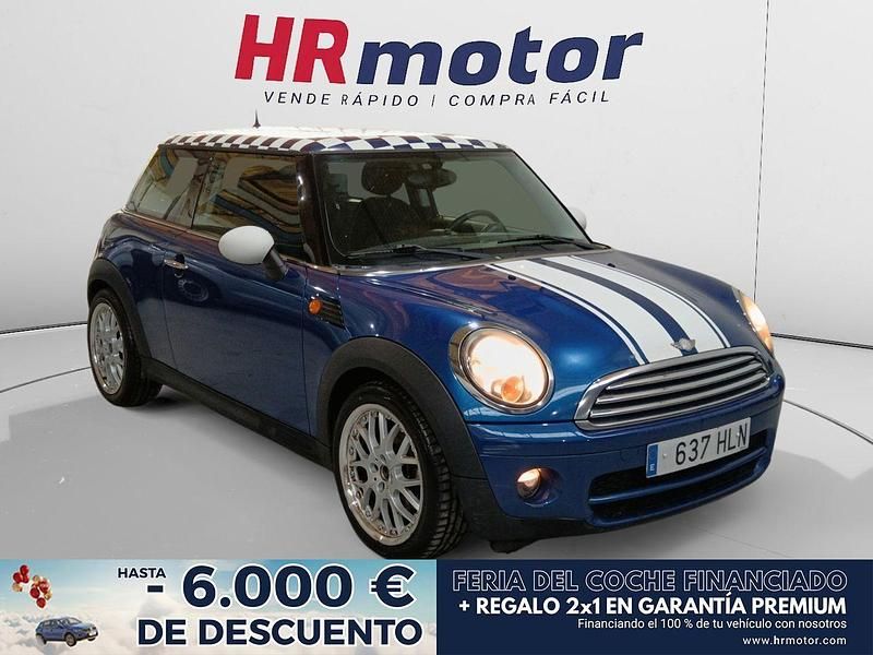 Azul Usado 2008 Mini Cooper D Utilitario | 5790 € (Precio justo) - Imagen 1/4