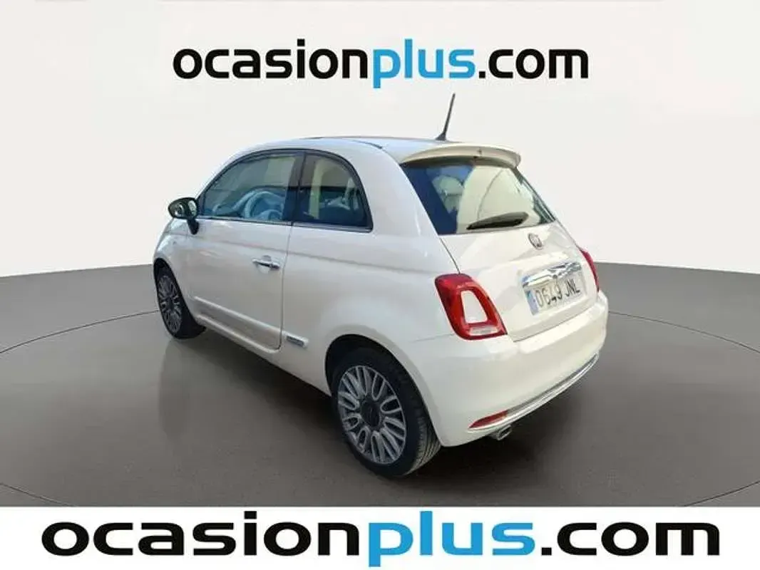 Usado Fiat 500 Lounge 69 CV (50 kW) 2016 Blanco Utilitario