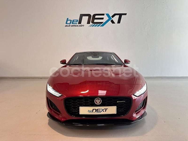 Usado Jaguar F-Type R-Dynamic 300 CV (220 kW) 2022 Granate Coupe