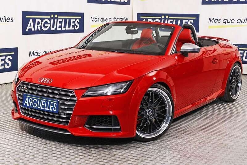 Rojo Usado 2015 Audi TT Roadster Descapotable | 38.800 € - Imagen 1/4