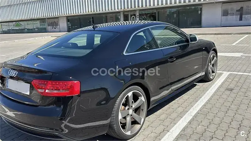 Usado Audi A5 S-Line 170 CV (125 kW) 2008 Negro Coupe