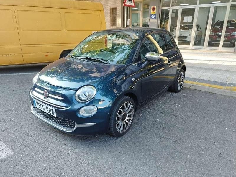 Azul Usado 2017 Fiat 500 Lounge Utilitario | 9950 € (Precio justo) - Imagen 1/4