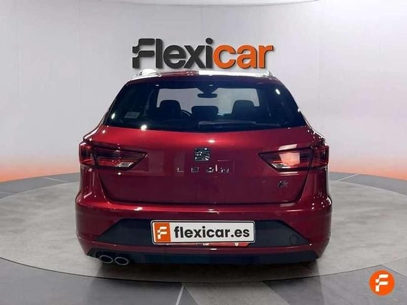 Brugt Seat Leon ST FR 150 HK (110 kW) 2019 Rød Stationcar